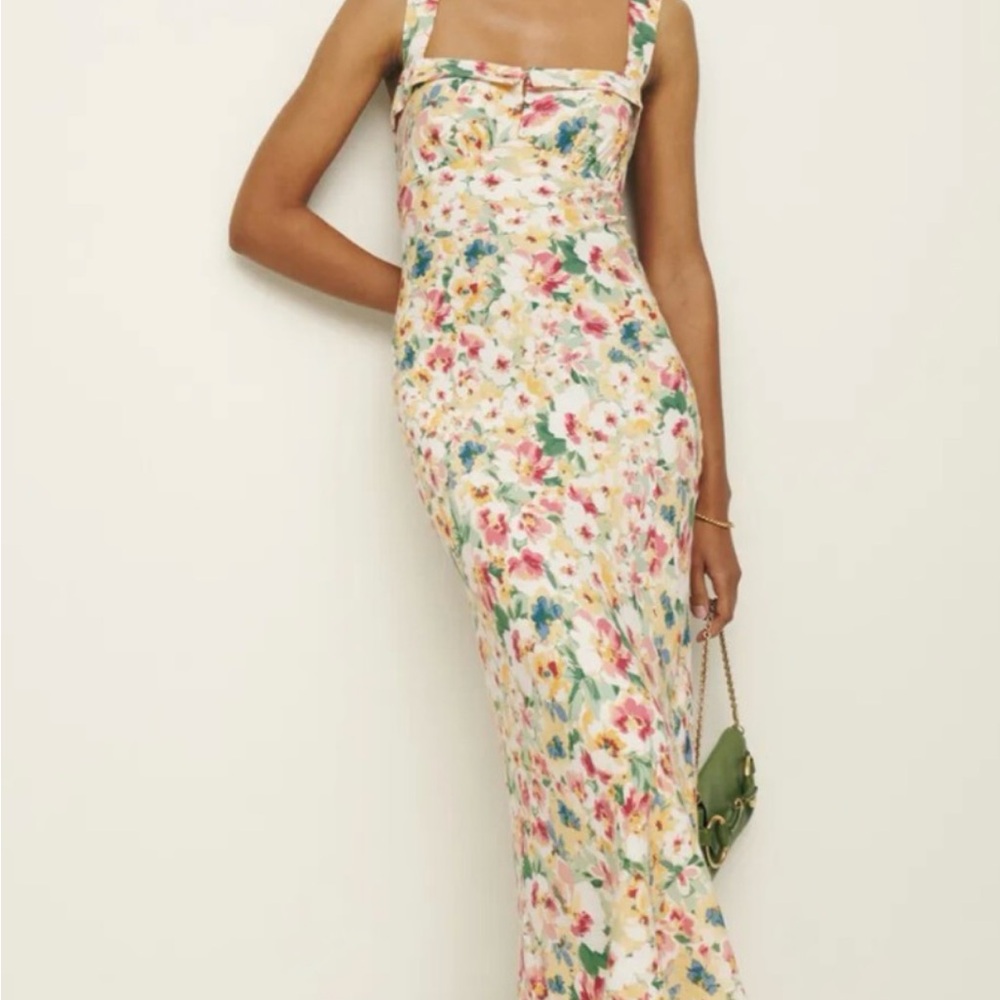 Reformation Floral Maxi Dress - Multicolor